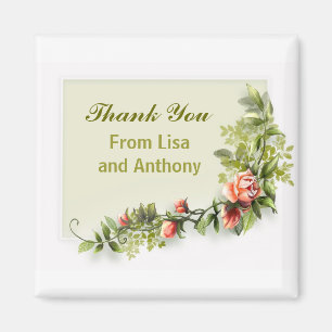 Hochzeitsaccessoires Souvenirs und Geschenke Magnet