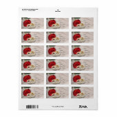 Hochzeitsadresse Adressaufkleber (Vorne)