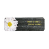 Hochzeitsadresse - Daisy & Barnwood (Vorne)