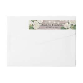 Hochzeitsadresse Hydrangea Blume Holzwinger