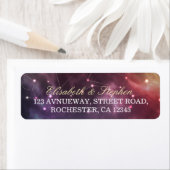 Hochzeitsadresse Schönes Sternennebel-Sternbild (Insitu)