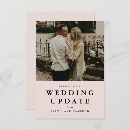 Hochzeitsaktualisierung ändert das Datum der Schwa (Vorne/Hinten)