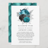 Hochzeitsaktualisierung für Türkis, Schwarz und Si Ankündigung (Vorne/Hinten)