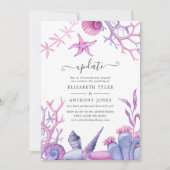 Hochzeitsaktualisierung für Wasserfarben Einladung (Vorderseite)