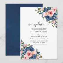 Hochzeitsaktualisierung für Wasserfarben und Blüte
