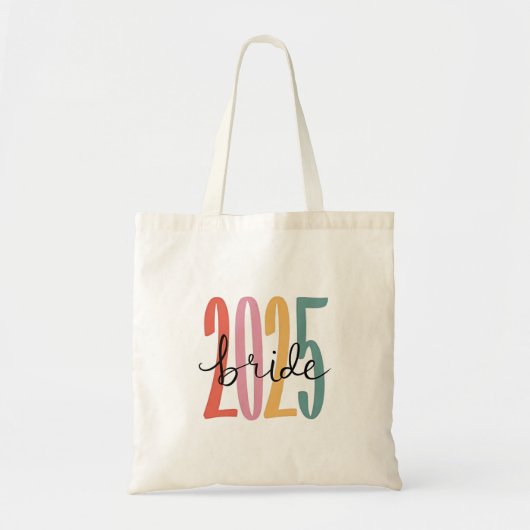 Hochzeitsankündigung 2025 tragetasche (Vorne)