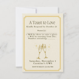 Hochzeitsankündigung - Antwortkarte RSVP Karte