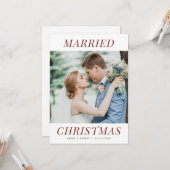 Hochzeitsankündigung Karte (Vorderseite/Rückseite Beispiel)