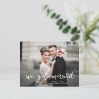 Hochzeitsankündigung
