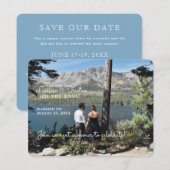 Hochzeitsankündigung Save the Date (Vorne/Hinten)