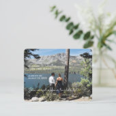 Hochzeitsankündigung Save the Date (Stehend Vorderseite)