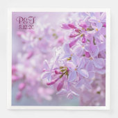 Hochzeitsanpassbar Serviette (Vorderseite)