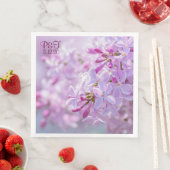 Hochzeitsanpassbar Serviette (Beispiel)