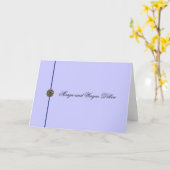 Hochzeitsanpassbare Mitteilungskarten Vorlagen (Gelbe Blume)