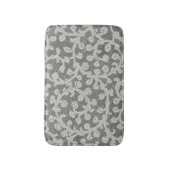 Hochzeitsantike Spitzen Linen Weiße klassische Hüb Badematte (Vorderseite Vertikal)