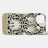 Hochzeitsantike Spitzen Linen Weiße klassische Hüb Case-Mate iPhone Hülle (Rückseite (Horizontal))