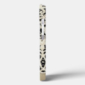 Hochzeitsantike Spitzen Linen Weiße klassische Hüb Case-Mate iPhone Hülle (Rückseite / Links)