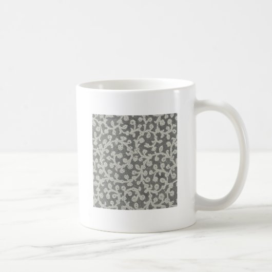Hochzeitsantike Spitzen Linen Weiße klassische Hüb Kaffeetasse (Rechts)