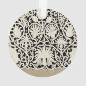 Hochzeitsantike Spitzen Linen Weiße klassische Hüb Ornament (Rückseite)
