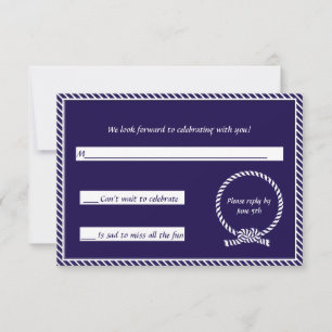 Hochzeitsantwortkarte RSVP Karte