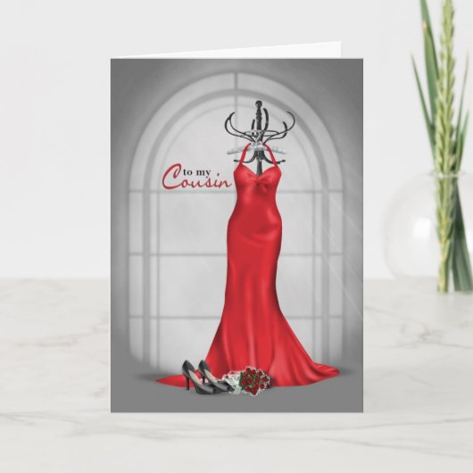 Hochzeitsanwärter für Cousin Einladung (Vorderseite)