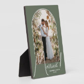 Hochzeitsarsch Foto Sage Green Fotoplatte (Seite)