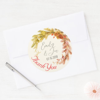 Hochzeitsaufkleber personalisiert runder aufkleber