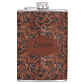 Hochzeitsaussehen von Imitaten mit geschliffenem L Flachmann (Vorderseite)