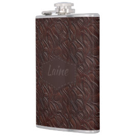 Hochzeitsaussehen von Imitaten mit geschliffenem L Flachmann