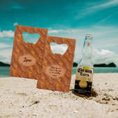 Hochzeitsaussehen von Imitaten mit geschliffenem L Geldbeutel Flaschenöffner