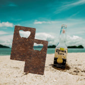 Hochzeitsaussehen von Imitaten mit geschliffenem L Geldbeutel Flaschenöffner