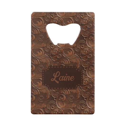 Hochzeitsaussehen von Imitaten mit geschliffenem L Geldbeutel Flaschenöffner (Vorderseite)