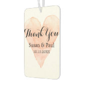 Hochzeitsauto Autolufterfrischer (Links)