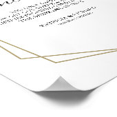 Hochzeitsbad Schild Sie sehen Phantastisch aus (Ecke)