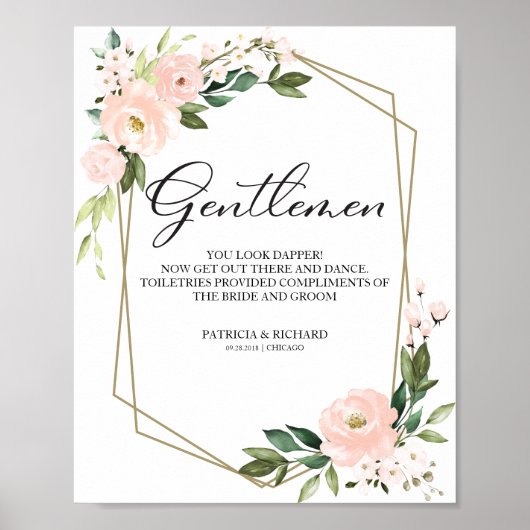 Hochzeitsbad Schild Sie sehen Phantastisch aus (Vorne)