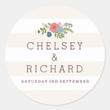 Hochzeitsband - rosa Aufkleber