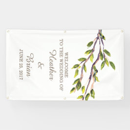 Hochzeitsbanner für gegrillte Branchen Banner