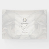 Hochzeitsbanner für individuelles Delphin-Thema Banner (Horizontal)