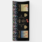 Hochzeitsbanner, Jahrestag, Hochzeit Banner (Vertikal)