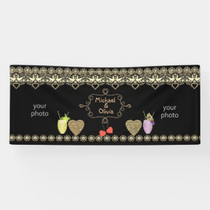 Hochzeitsbanner, Jahrestag, Hochzeit Banner