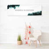 Hochzeitsbanner mit rosa Farbe Banner (Insitu)