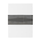 Hochzeitsbauch-Band Steampunk Hochzeitslied Einladungsbanderole (Rückseitenbeispiel)