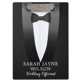 Hochzeitsbeamte Klemmbrett (Vorderseite)