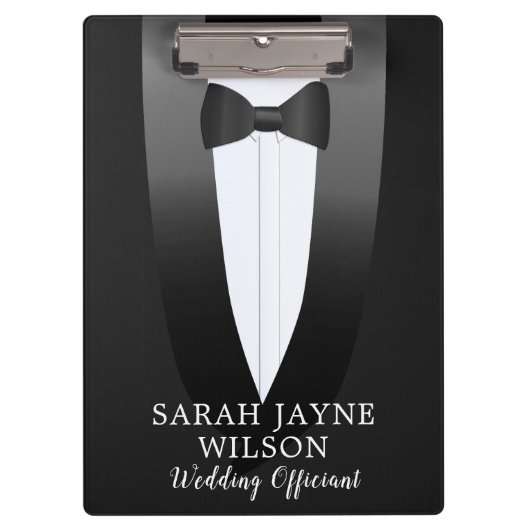 Hochzeitsbeamte Klemmbrett (Vorderseite)