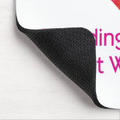 Hochzeitsbeamte tun das mit Liebe Mousepad (Ecke)