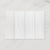 Hochzeitsbeilage für Hochzeitsfeiern auf Honeymoon Begleitkarte (Rückseite)