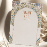 Hochzeitsbeilage Vielen Dank für Ihr Vintages Juge Einladung<br><div class="desc">Jugendstil-Vintage Hochzeit DANKE Karte von Alphonse Mucha in einem floralen, romantischen und whimsical Design. Viktorianische Schnörkel ergänzen klassische Deko-Schriftart. Bitte geben Sie Ihre persönlichen Informationen ein, und Sie sind fertig. Wenn Sie das Design weiter ändern möchten, klicken Sie auf den blauen Button "Anpassen". Vielen Dank, dass Sie mein Design für...</div>