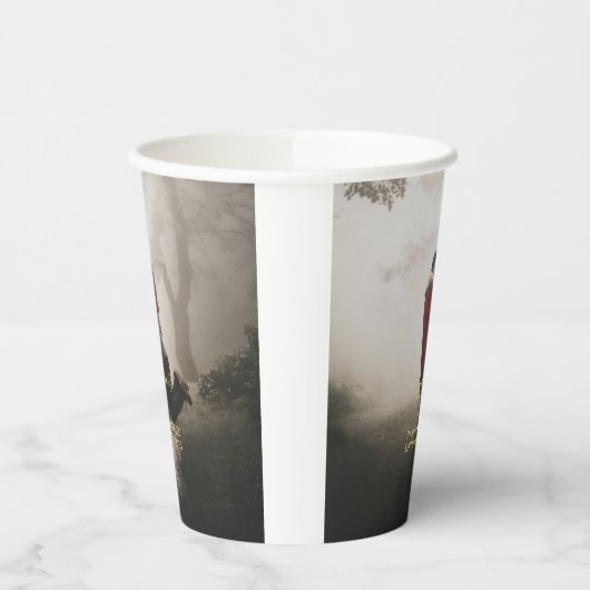 Hochzeitsbeteiligte hinzufügen Fotopapier-Cup Pappbecher (Links)