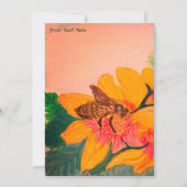 Hochzeitsbiene Einladung (Vorderseite)