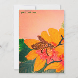 Hochzeitsbiene Einladung